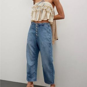 We the free Osaka Mid Rise Barrel- New without tags